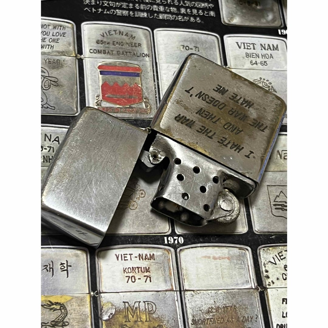 【ベトナムZIPPO】本物 1967年製ベトナムジッポー「第1騎兵師団」SAIG