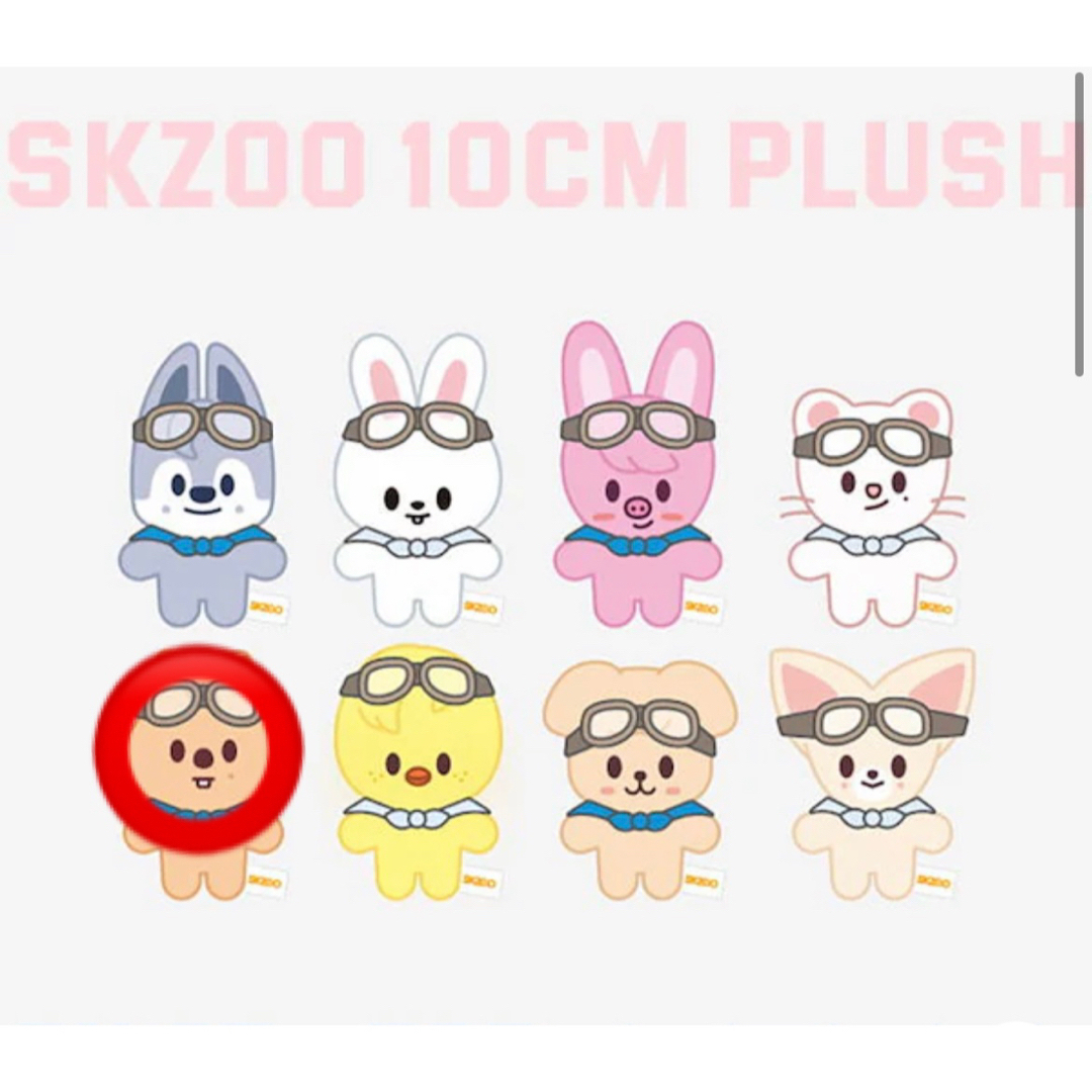 StrayKids SKZOO 10cm PLUSH ぬいぐるみ チャンビン