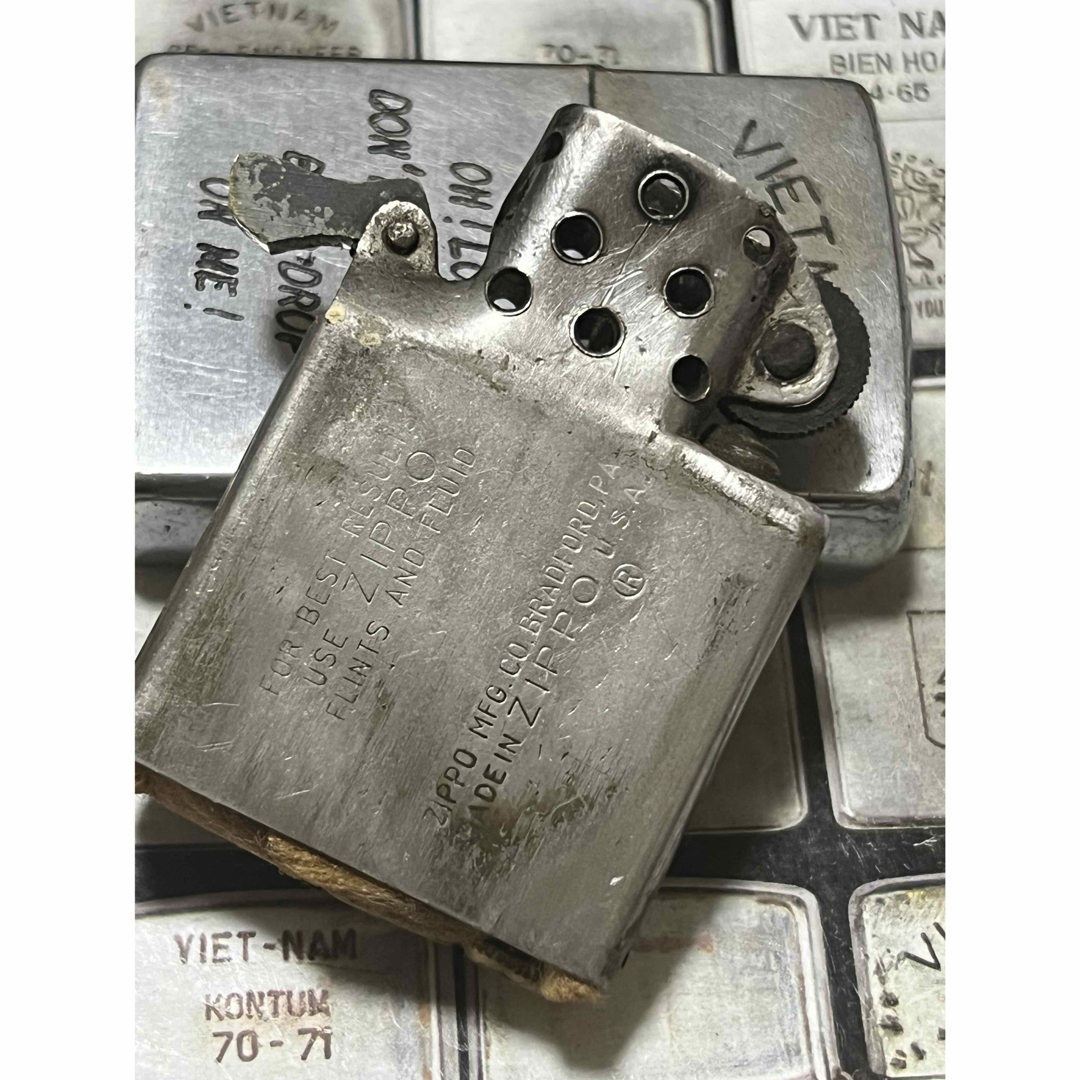 【ベトナムZIPPO】本物 1968年製ベトナムジッポー「空挺徽章」DA NAN