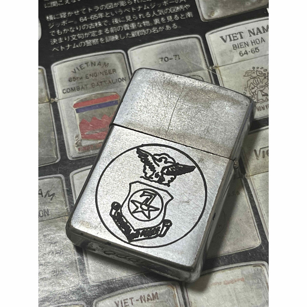 【ベトナムZIPPO】本物 1968年製ベトナムジッポー「空挺徽章」DA NAN