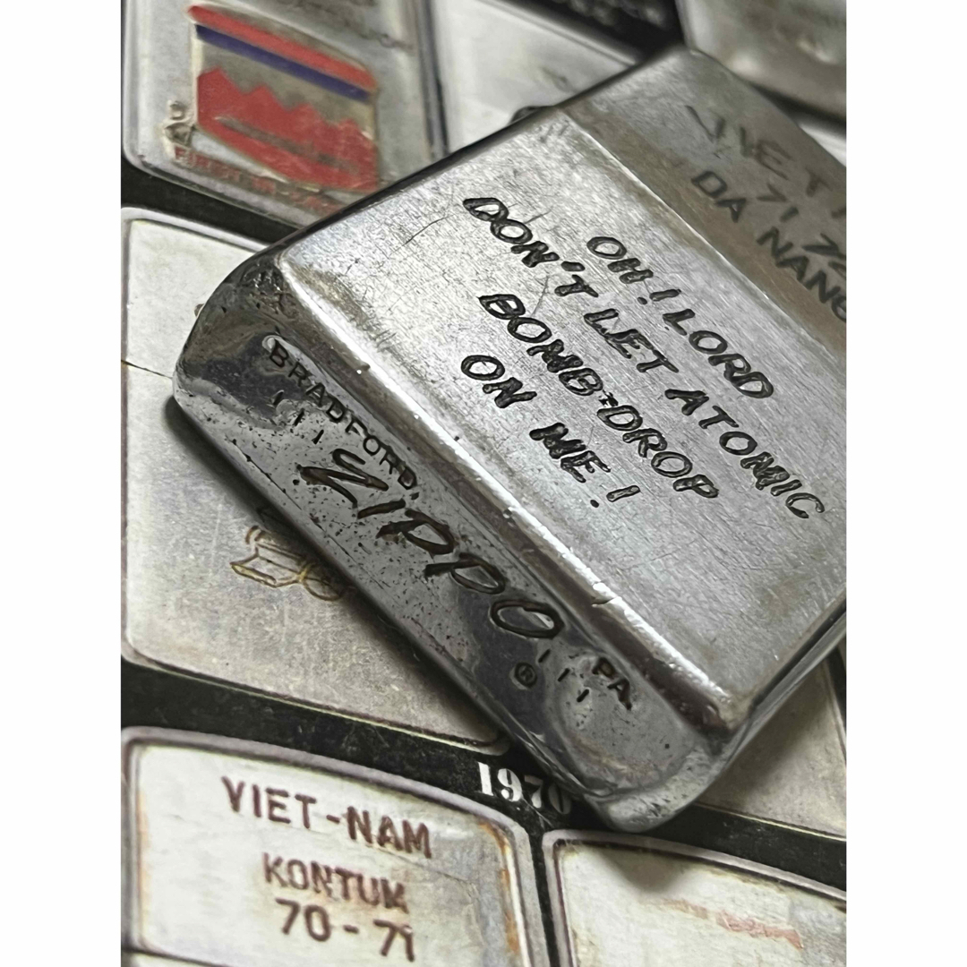 【ベトナムZIPPO】本物 1968年製ベトナムジッポー「空挺徽章」DA NAN