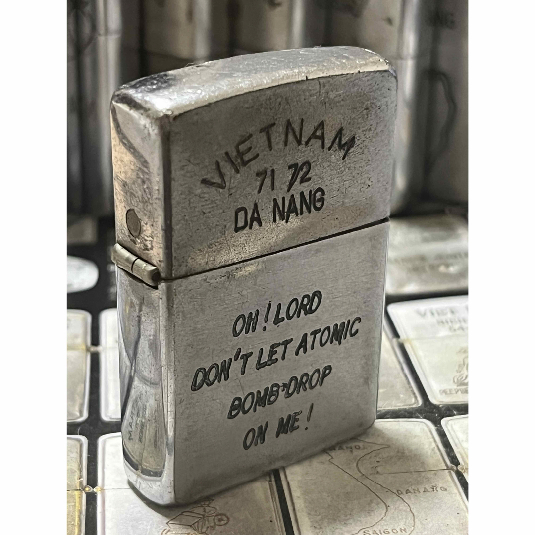 【ベトナムZIPPO】本物 1968年製ベトナムジッポー「空挺徽章」DA NAN