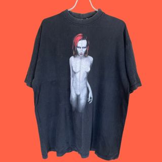 90s MARILYN MANSON マリリンマンソン Tシャツ ビンテージ(Tシャツ/カットソー(半袖/袖なし))