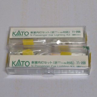 カトー(KATO`)のKATO パーツ「11-206 新室内灯セット【6両分】✕２セット」(鉄道模型)