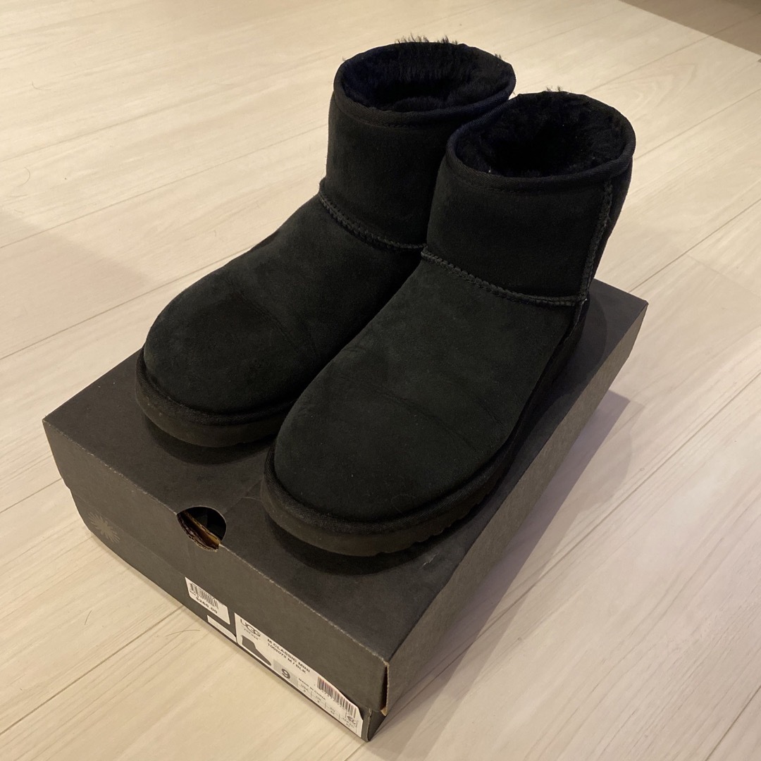 箱付　UGG クラシック　ミニ　ブラック　27センチ