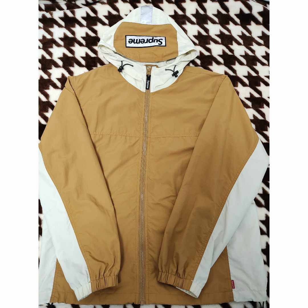 Supreme® 2-Tone Zip Up Jacket Gold M