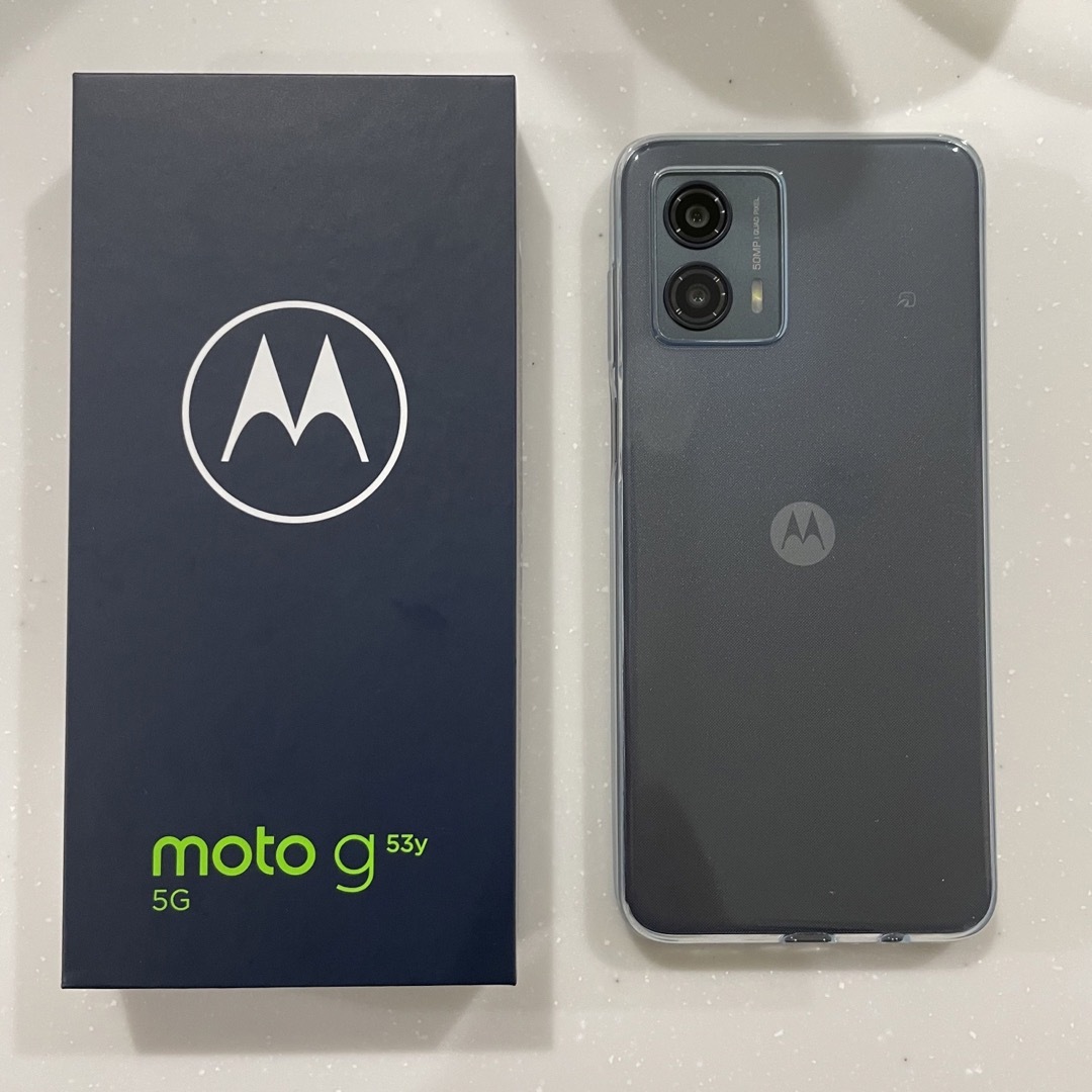 【新品未使用】モトローラ　moto g53y 5G インクブラック