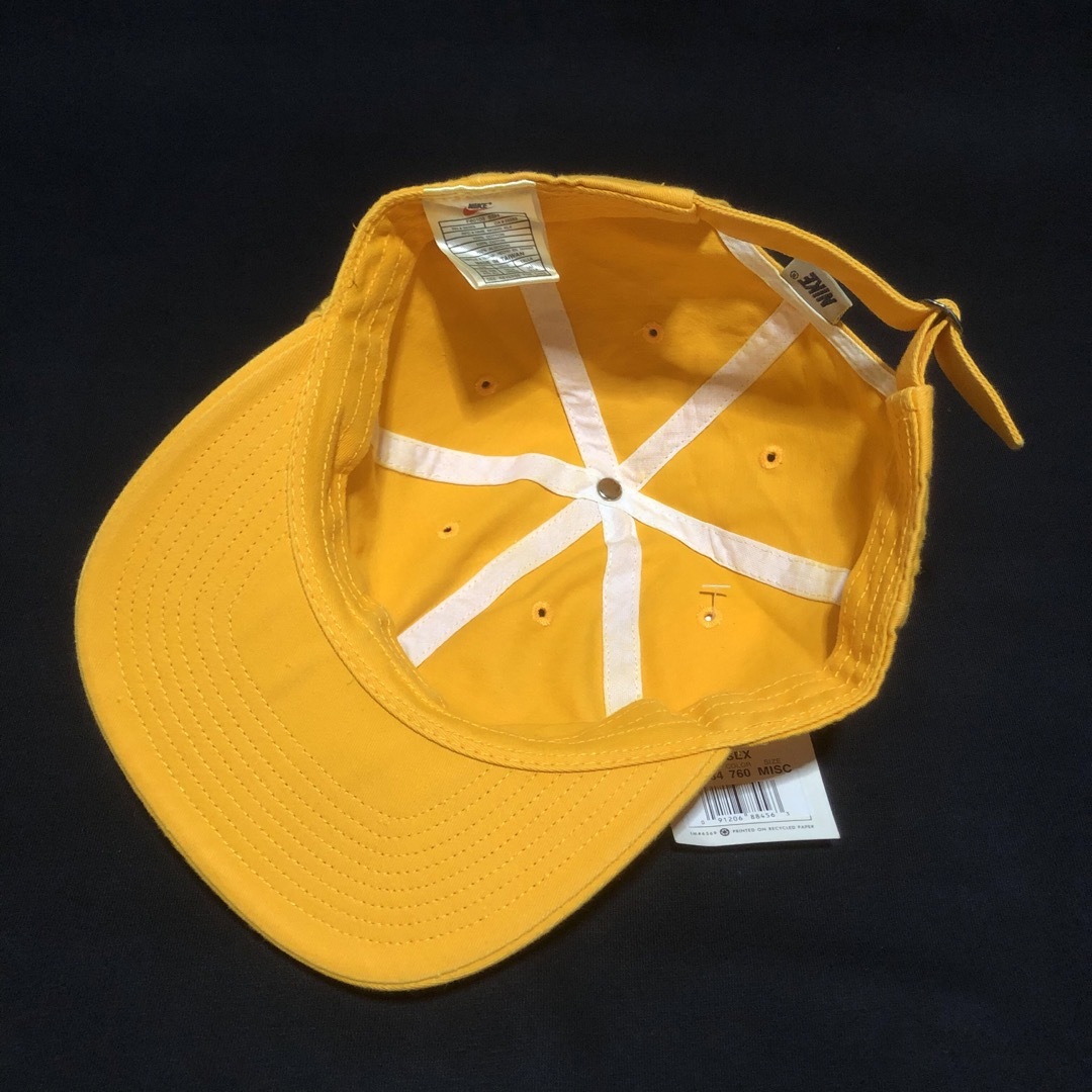 90s 00s deadstock ACG cap NIKE y2k 黄色 新品 キャップ 安い通販店