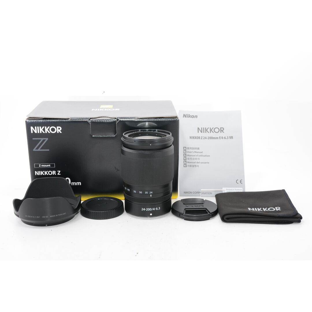 外観特上級】Nikon 高倍率ズームレンズ NIKKOR Z 24-200mm f/4-6.3 VR