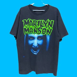 90s MARILYN MANSON マリリンマンソン Tシャツ ビンテージ(Tシャツ/カットソー(半袖/袖なし))