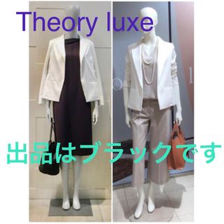 セオリーリュクス(Theory luxe)のtheory luxe  ジャケット　黒　38(その他)