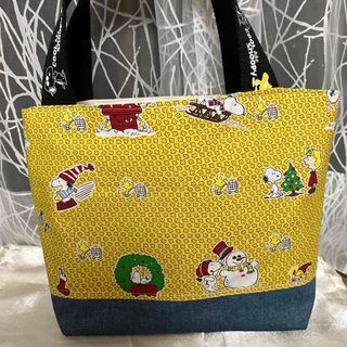 スヌーピー(SNOOPY)のスヌーピーハンドメイド(トートバッグ)