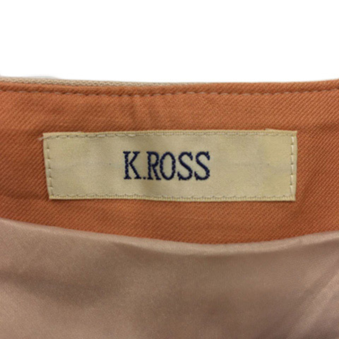 KATHARINE ROSS(キャサリンロス)のキャサリンロス スカート フレア 膝丈 ラップ風 無地 MA ピンク ベージュ レディースのスカート(ひざ丈スカート)の商品写真