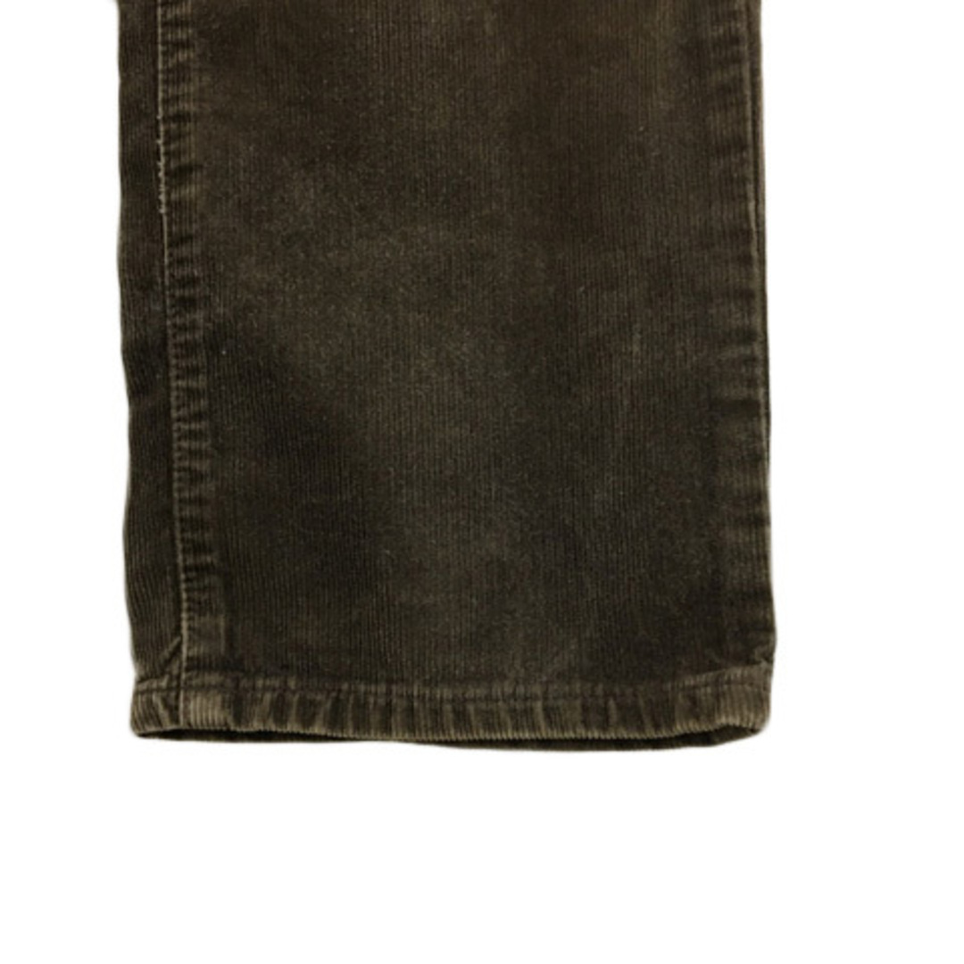 Lee(リー)のリー パンツ ストレート ロング コーデュロイ 無地 31×33 茶 ブラウン メンズのパンツ(スラックス)の商品写真