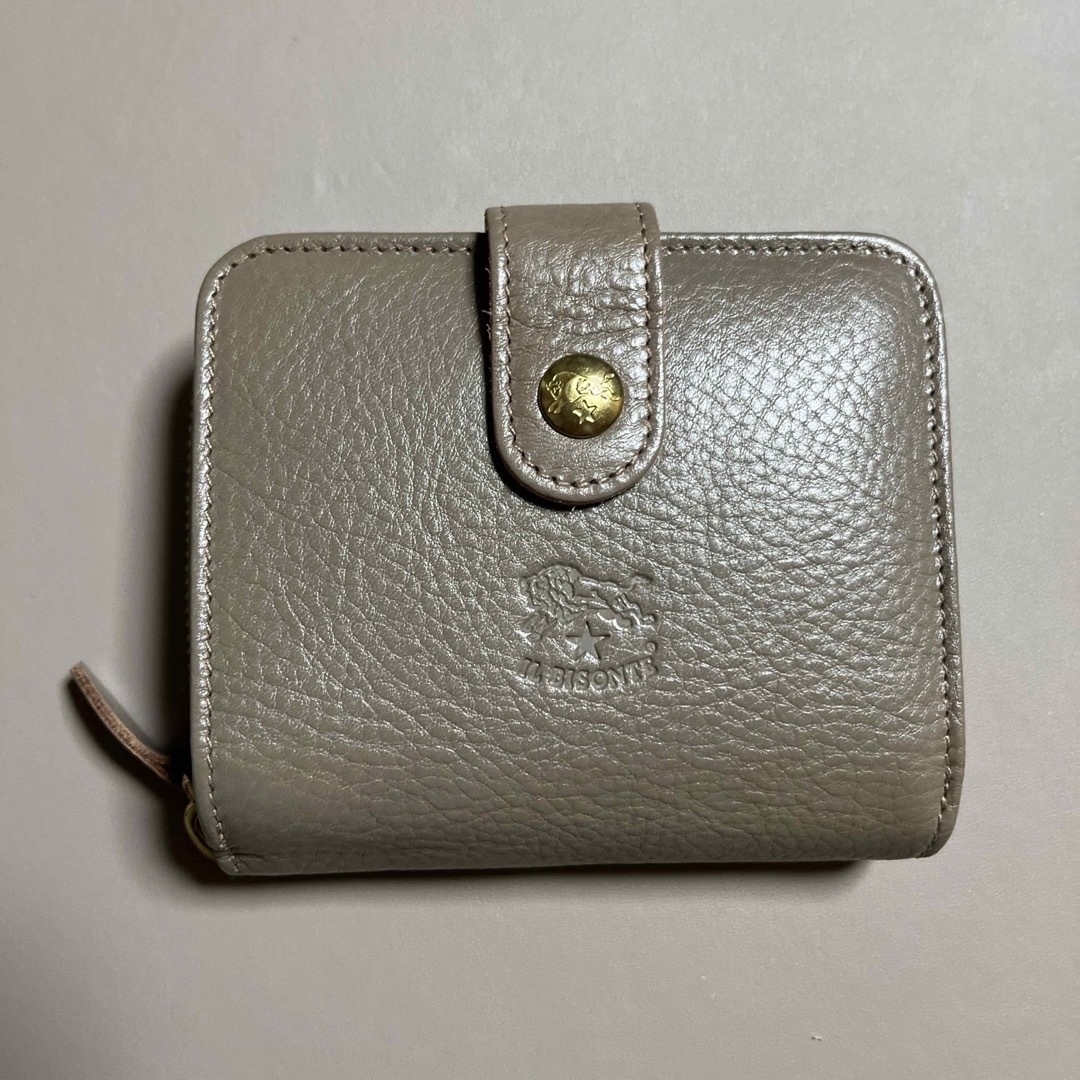 IL BISONTE - イルビゾンテ 二つ折り 財布 グレーの通販 by maru's