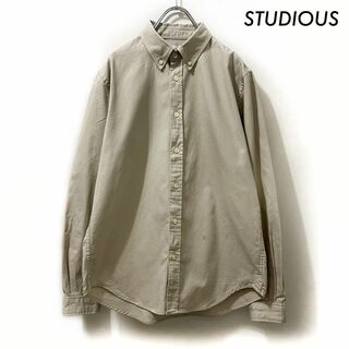 ステュディオス(STUDIOUS)のSTUDIOUS ステュディオス★長袖シャツ ベージュ メンズ(シャツ)