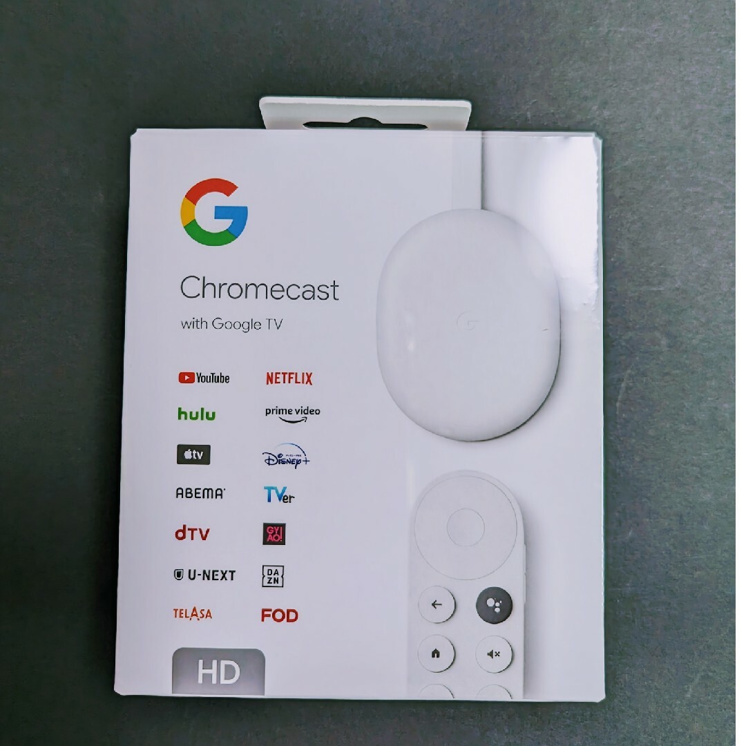 未開封 クロームキャスト Chromecast Google TV HD | フリマアプリ ラクマ