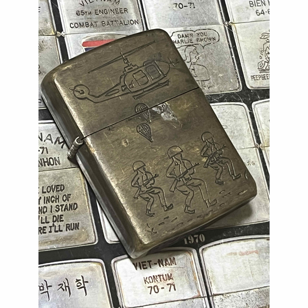 【ベトナムZIPPO】本物 1968年製ベトナムジッポー「スヌーピー」ファッション小物