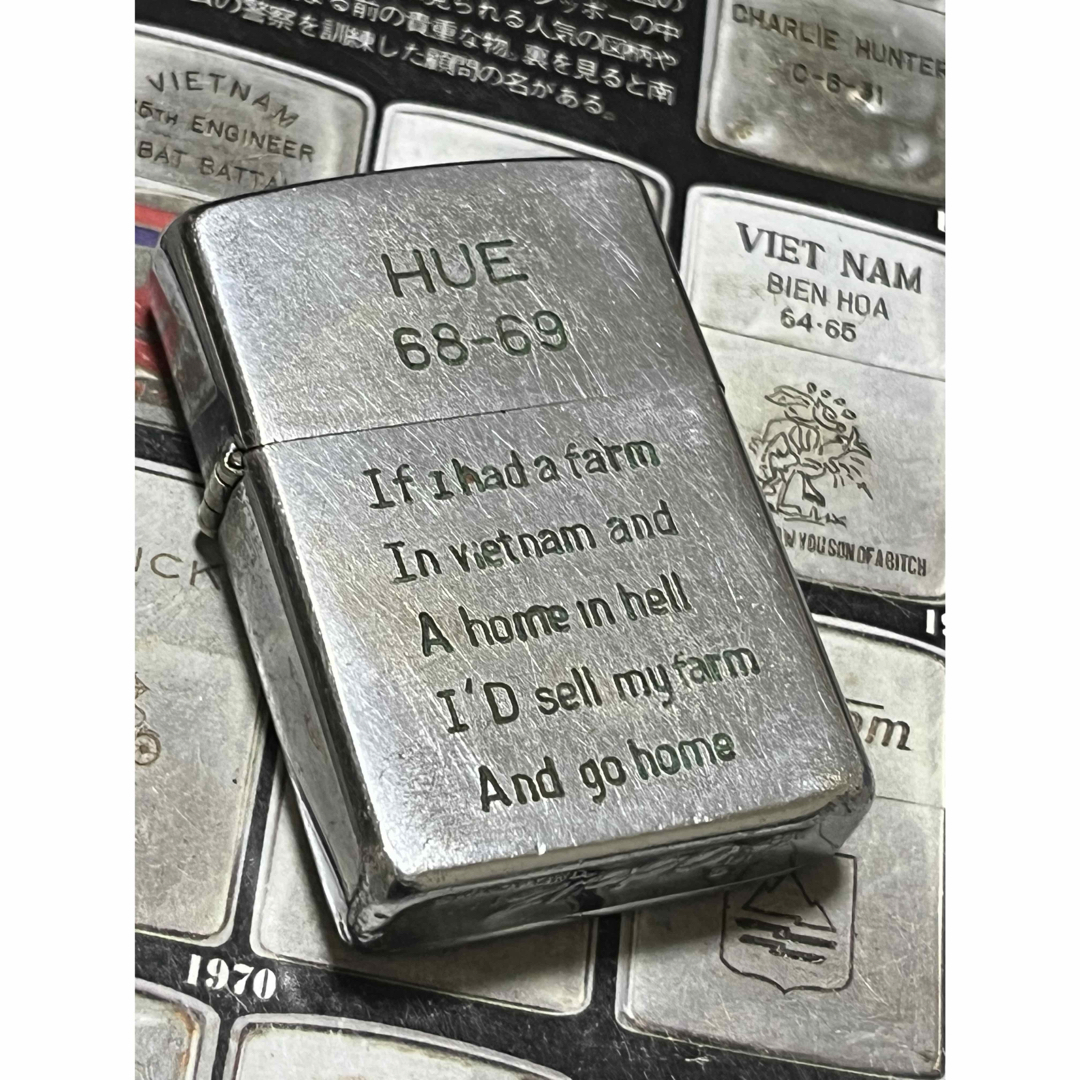 【ベトナムZIPPO】本物 1968年製ベトナムジッポー「プレイボーイ」HUE