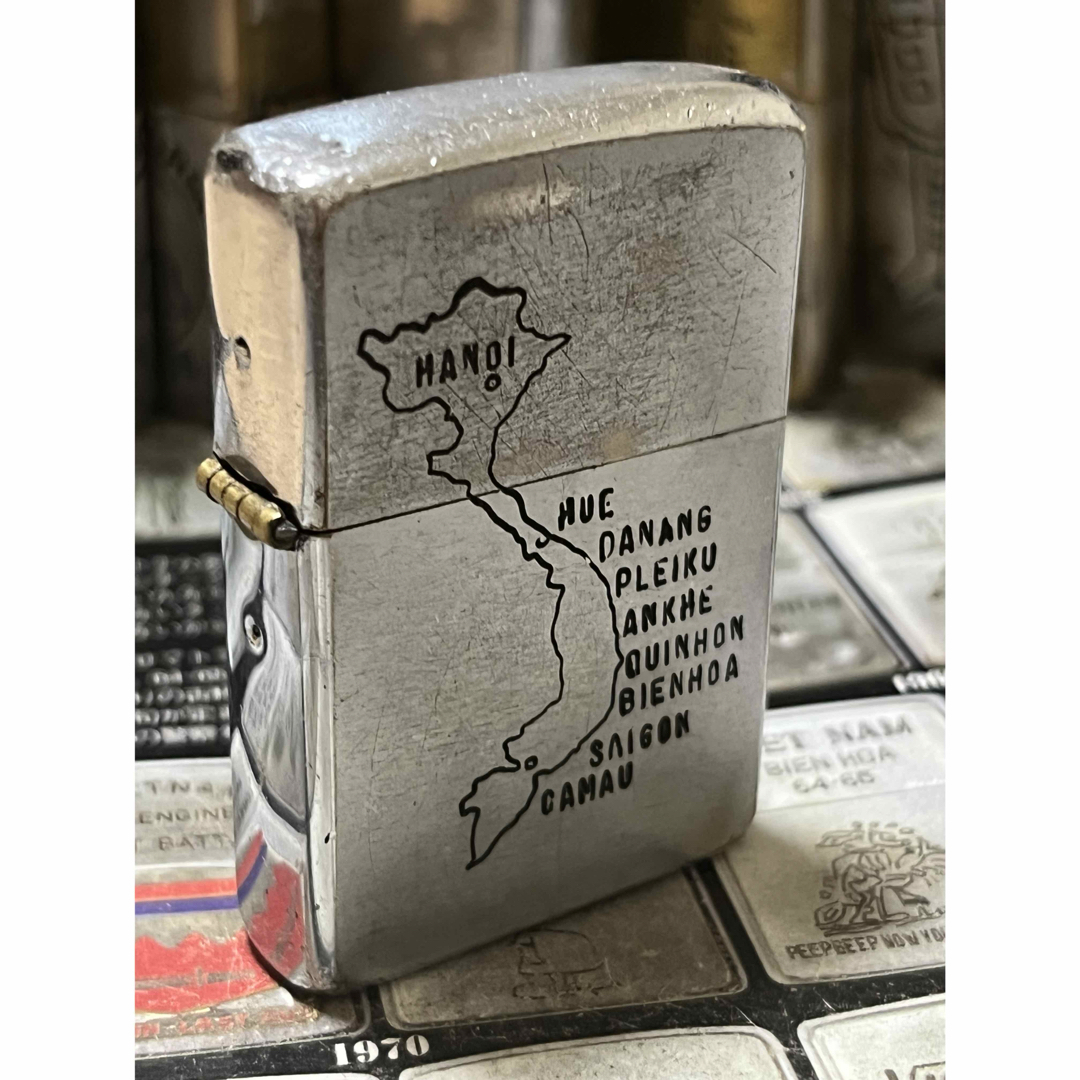 【ベトナムZIPPO】本物 1973年製ベトナムジッポー「レンジャー部隊」