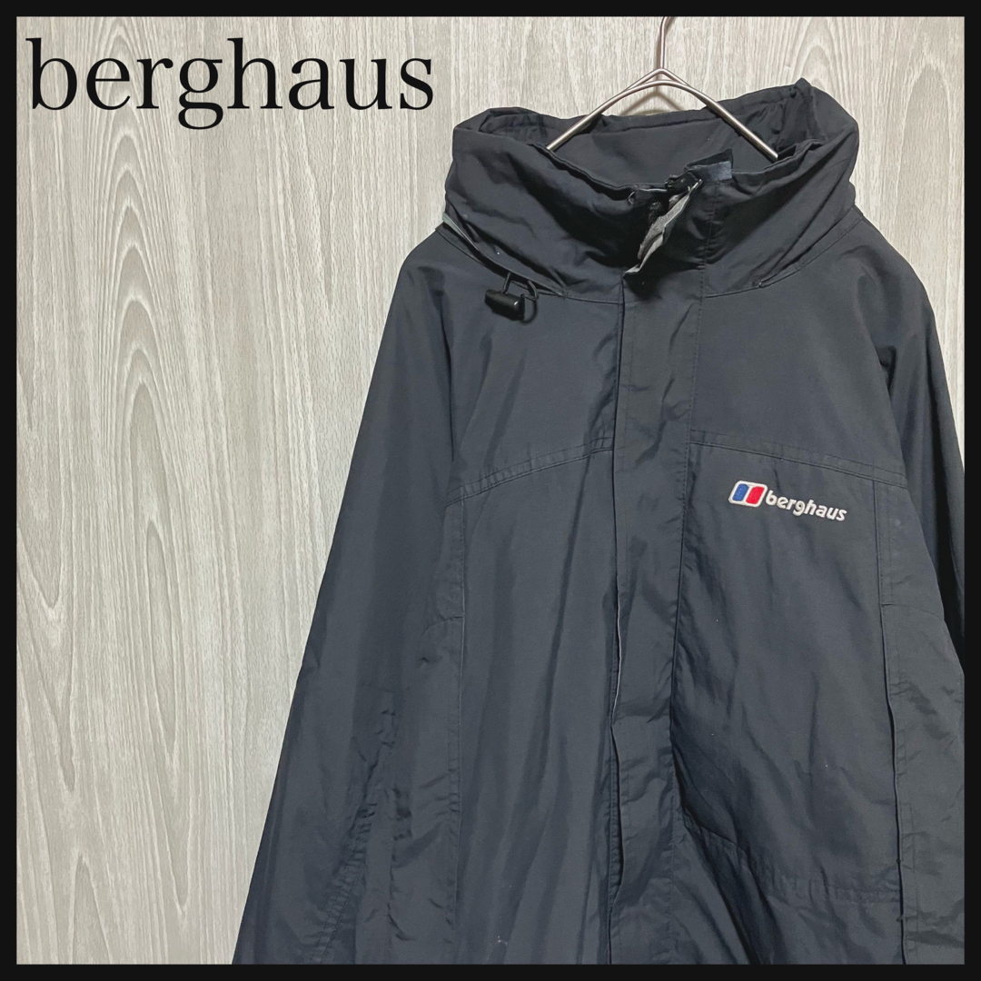 berghaus   Zバーグハウスナイロンジャケットワンポイント刺繍ロゴ