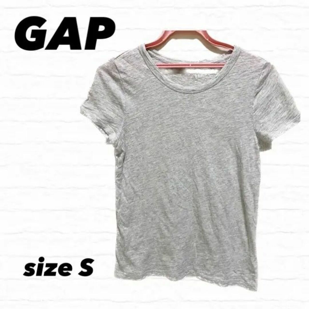 【大人気】ギャップ　GAP レディース Tシャツ Sサイズ　グレー | フリマアプリ ラクマ