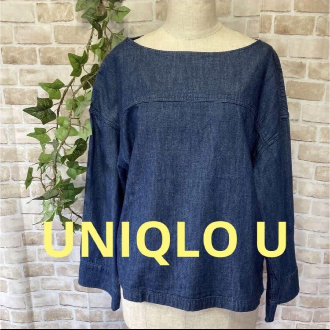 UNIQLO(ユニクロ)の感謝sale❤️7952❤️UNIQLO②❤️ゆったり＆可愛いトップス　ブラウス レディースのトップス(シャツ/ブラウス(長袖/七分))の商品写真