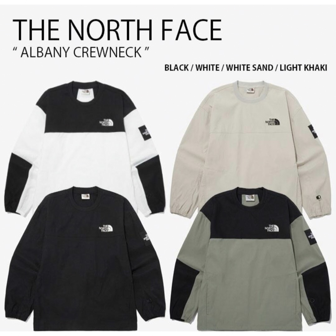 [ノースフェイス] NOVELTY ALBANY クルーネック★新作★23SS★