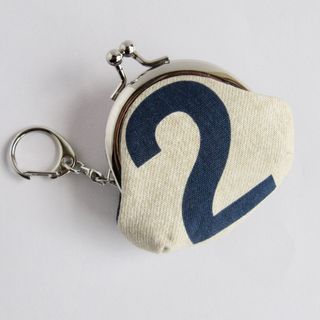 2番の小銭入れ／がま口財布／キーホルダー／理系さんへのプレゼント／ハンドメイド