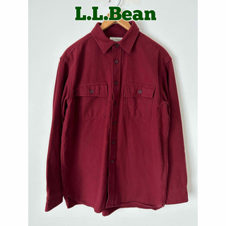 エルエルビーン(L.L.Bean)のL.L.Bean エルエルビーン　シャモアクロスシャツ　長袖シャツ　ワークシャツ(シャツ)