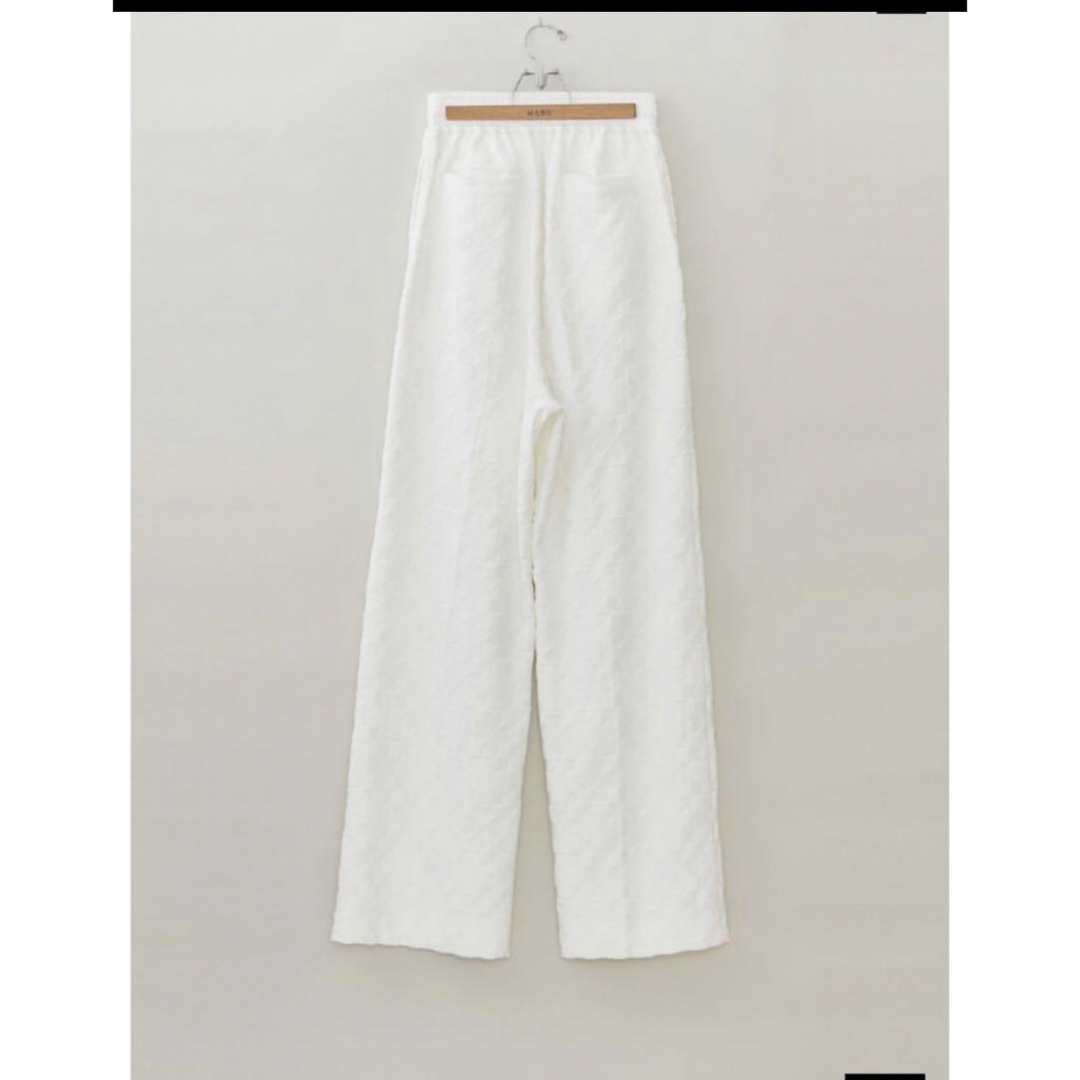 パンツMASU CLOVER PILE EASY PANTS WHITE - www.primator.cz