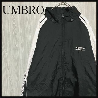 【UMBRO】アンブロネイビーナイロンジャケット サッカーテックY2K90s