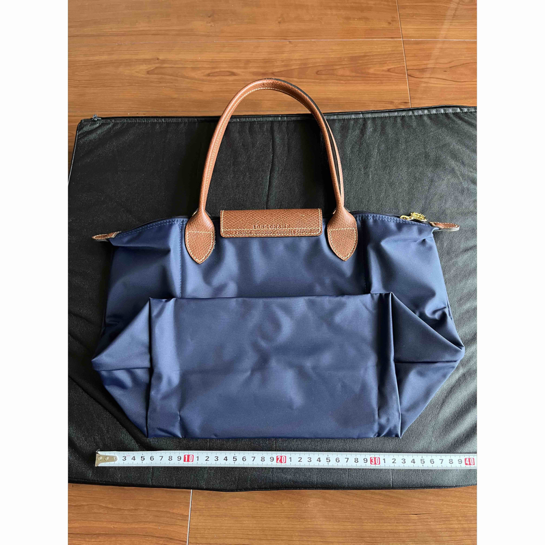 Longchamp ロンシャン　ルプリアージュ　ネイビー　S トートバッグ 3