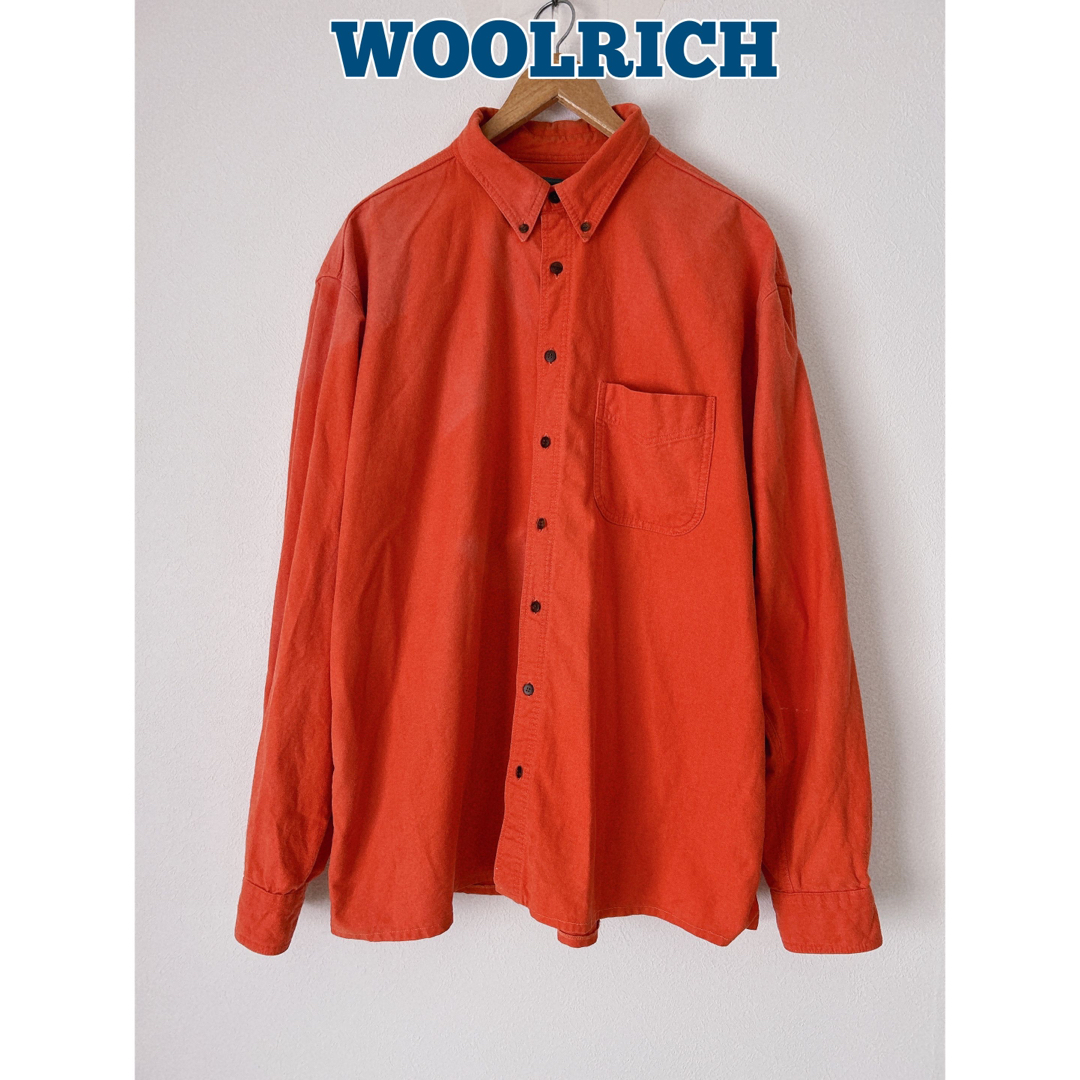 WOOLRICH ウールリッチ　シャモアクロスシャツ　長袖シャツ　雰囲気系