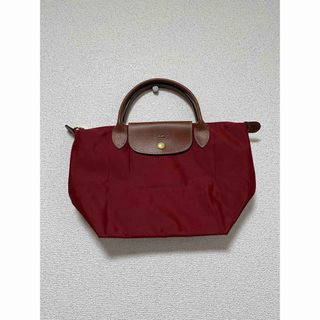 ロンシャン(LONGCHAMP)のLongchamp ロンシャン　ルプリアージュ　ハンドバッグ　S レッド(ハンドバッグ)