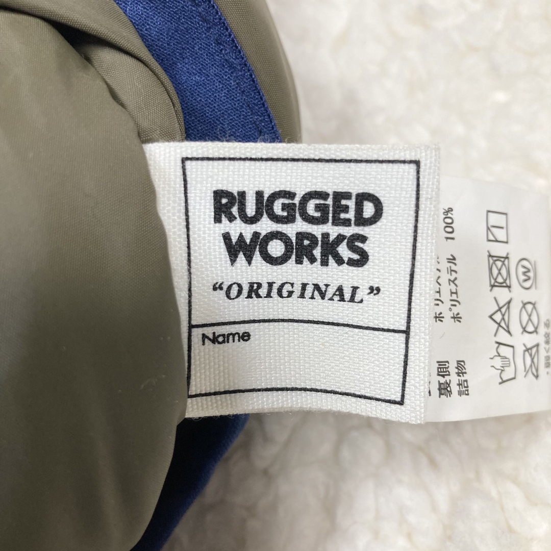 RUGGEDWORKS(ラゲッドワークス)の美品　RUGGEDWORKS  リバーシブル　中綿ベスト 110 キッズ/ベビー/マタニティのキッズ服男の子用(90cm~)(ジャケット/上着)の商品写真