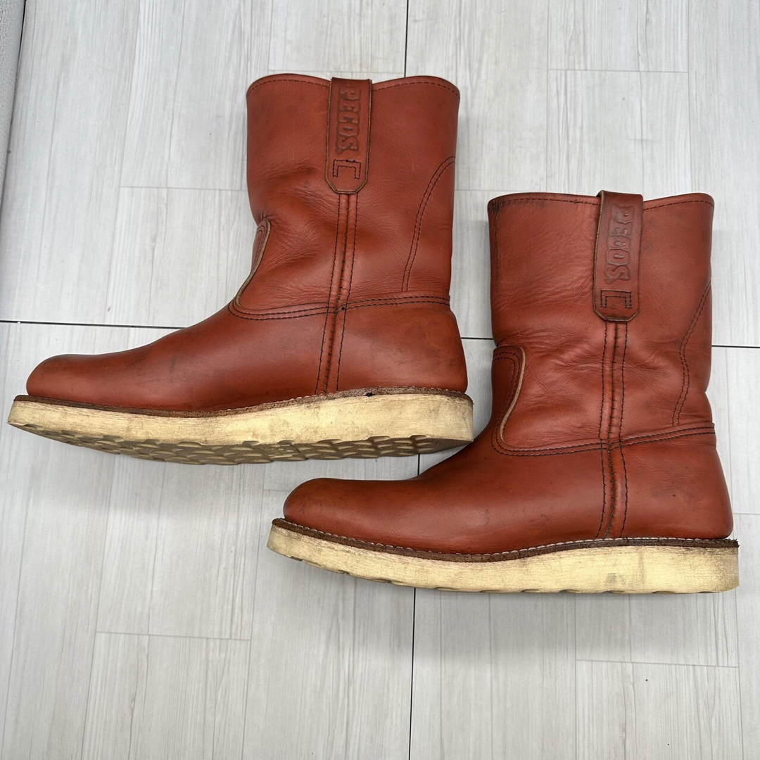 RED WING】レッドウィング 23.5ペコスブーツ 8866 ブラウン - www