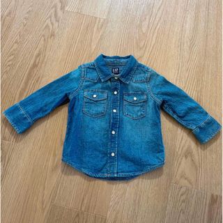 ギャップ(GAP)のGAP デニムジャケット シャツ 80cm(シャツ/カットソー)