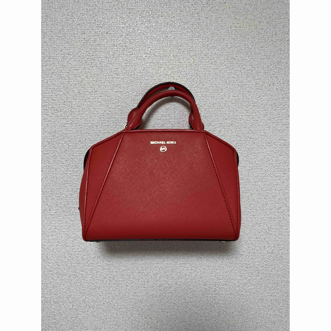 Michael Kors(マイケルコース)のMICHAEL KORS マイケルコース　ショルダーバッグ　ハンドバッグ　レッド レディースのバッグ(ハンドバッグ)の商品写真