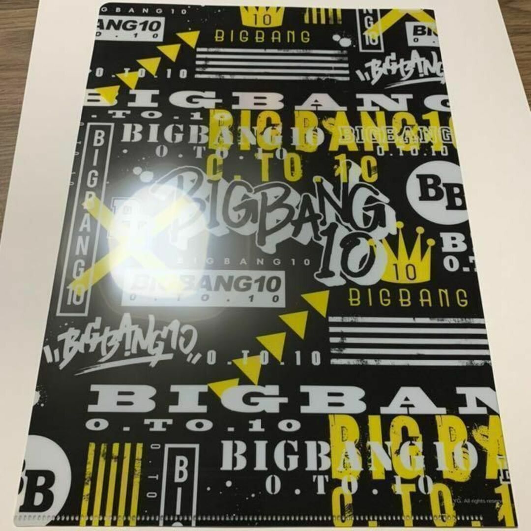 BIGBANG(ビッグバン)の★BIGBANG D-LITE テソン クリアファイル エンタメ/ホビーのタレントグッズ(アイドルグッズ)の商品写真