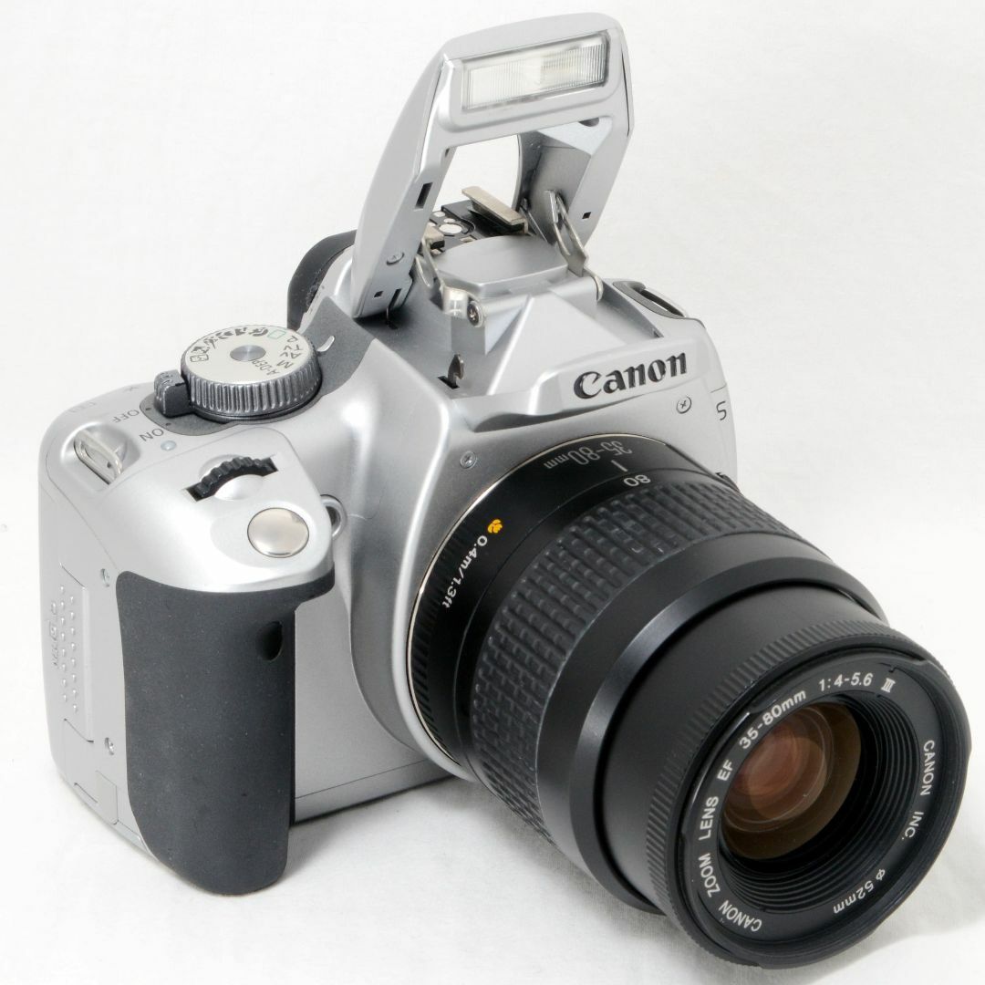 Canon(キヤノン)の★入門機に★Canon キャノン EOS Kiss Digital X シルバー スマホ/家電/カメラのカメラ(デジタル一眼)の商品写真