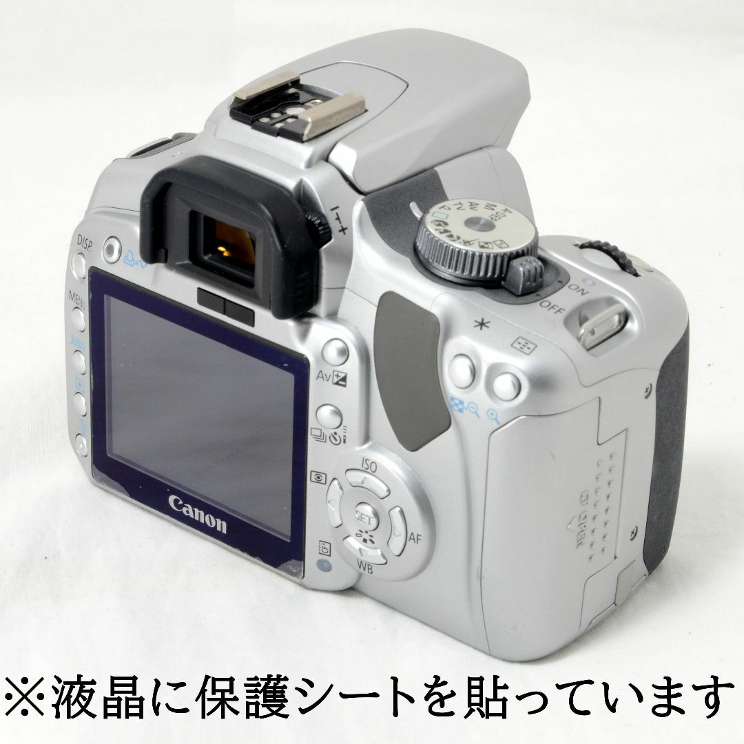 Canon(キヤノン)の★入門機に★Canon キャノン EOS Kiss Digital X シルバー スマホ/家電/カメラのカメラ(デジタル一眼)の商品写真