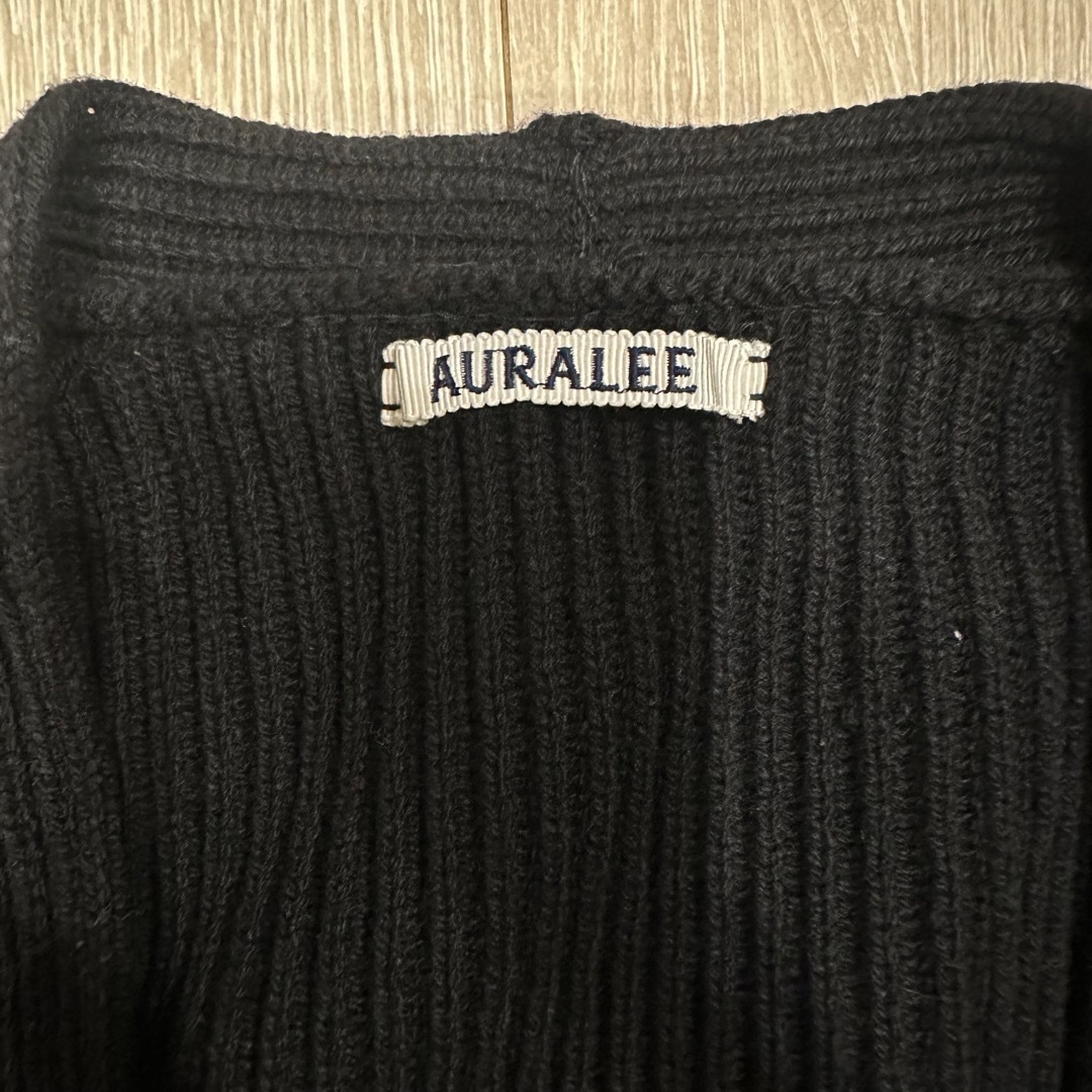 AURALEE SUPER FINE WOOL RIB KNIT カーディガン4