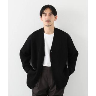 オーラリー(AURALEE)のAURALEE SUPER FINE WOOL RIB KNIT カーディガン4(ニット/セーター)