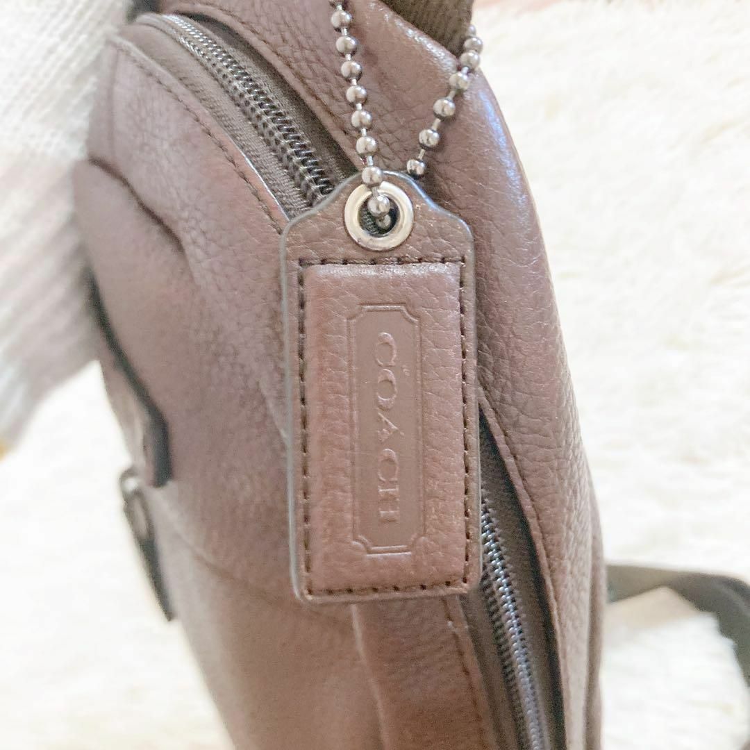 COACH - ✨美品✨COACH コーチ ボディバッグ ヘリテージ オールレザー