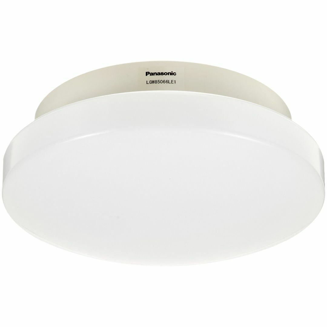【色: 昼白色】パナソニック LEDシーリングライト 浴室灯 防湿・防雨型 壁面