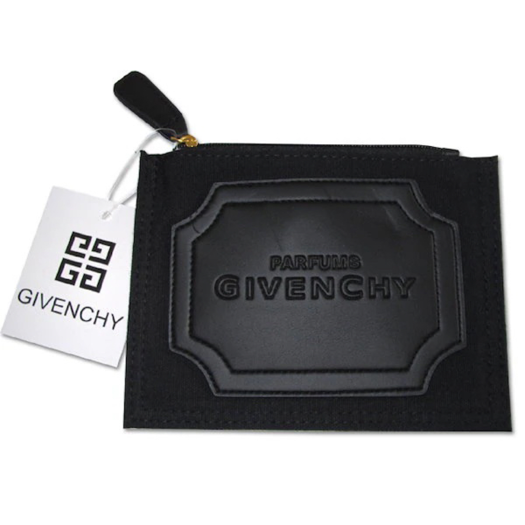 GIVENCHY(ジバンシィ)のGIVENCHY  ジバンシー　トートバッグ　ノベルティ　ブラック　ポーチセット レディースのバッグ(トートバッグ)の商品写真