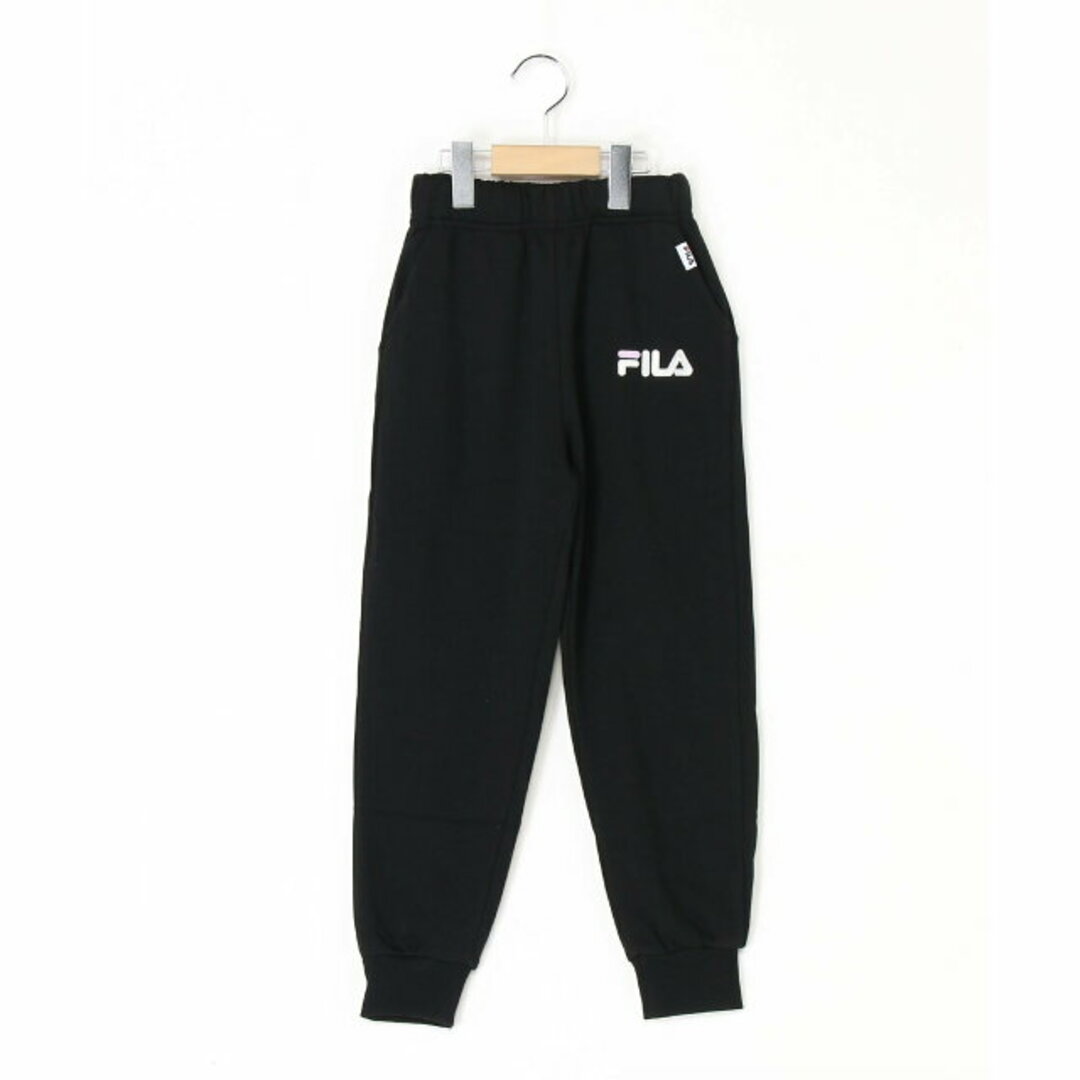 FILA(フィラ)の【BK】フィラ/(K)TC裏毛ジョガースウェットP キッズ/ベビー/マタニティのキッズ服女の子用(90cm~)(パンツ/スパッツ)の商品写真