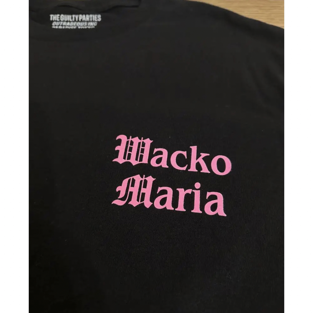 WACKO MARIA/CREW NECK T-SHIRT Mサイズ BLACK-