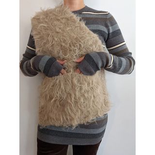 トゥデイフル(TODAYFUL)のMediam Shaggy One Shoulder Vest(ベスト/ジレ)